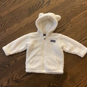 Patagonia Baby 6-12 months Sherpa jacket - gently used no stains